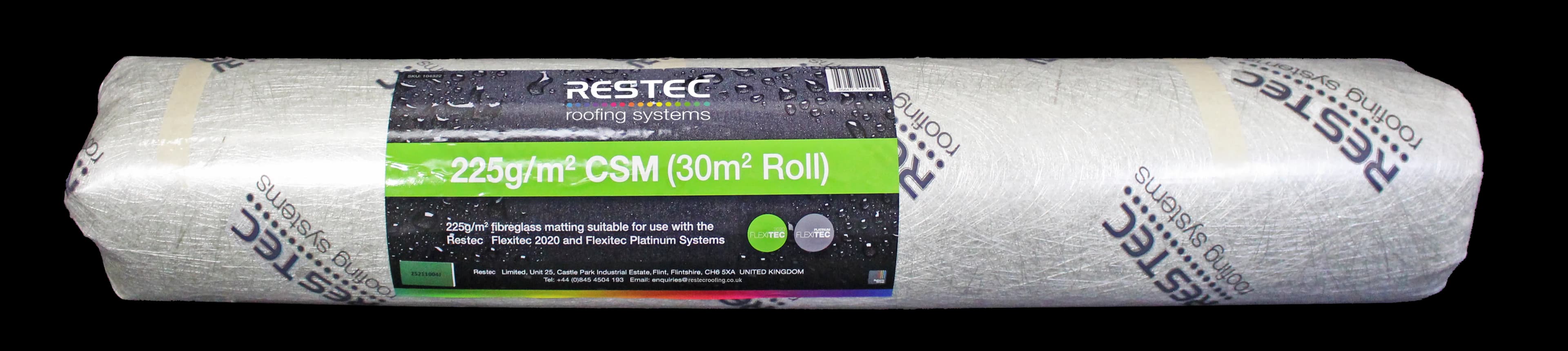 Glasfasermatte CSM 225 g/m²