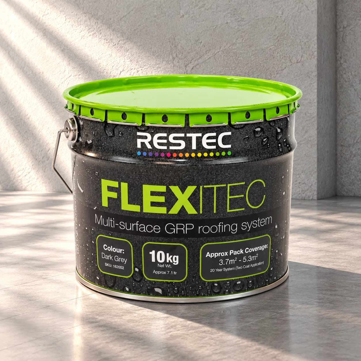 FLEXITEC: Glasfaserarmiertes Flüssigabdichtungssystem